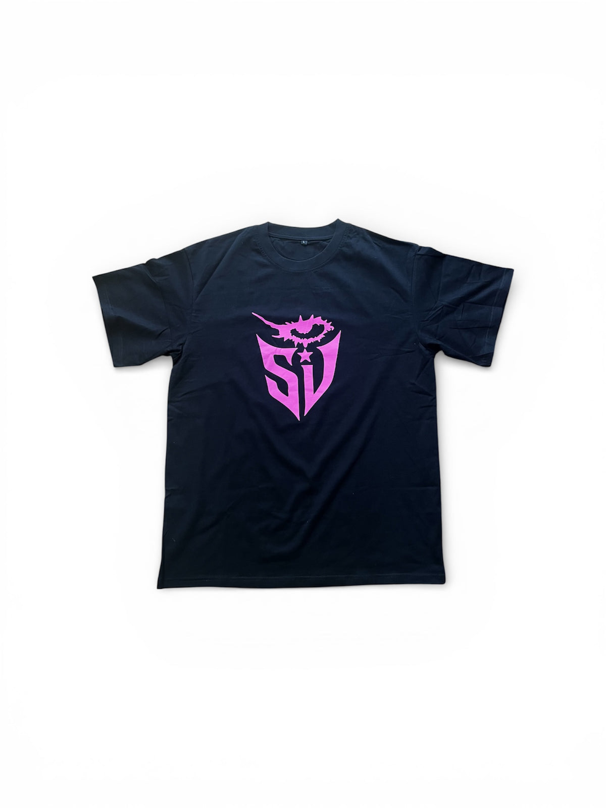BIG EYE TEE - Black x Pink (PRE-ORDER)
