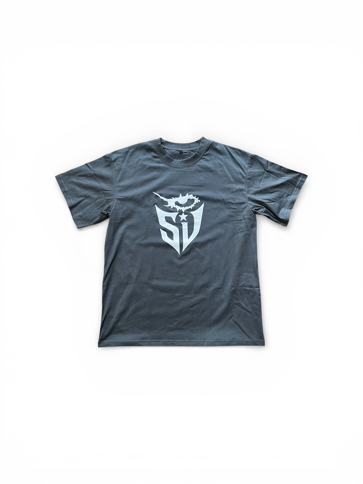 BIG EYE TEE - Grey x White (PRE-ORDER)