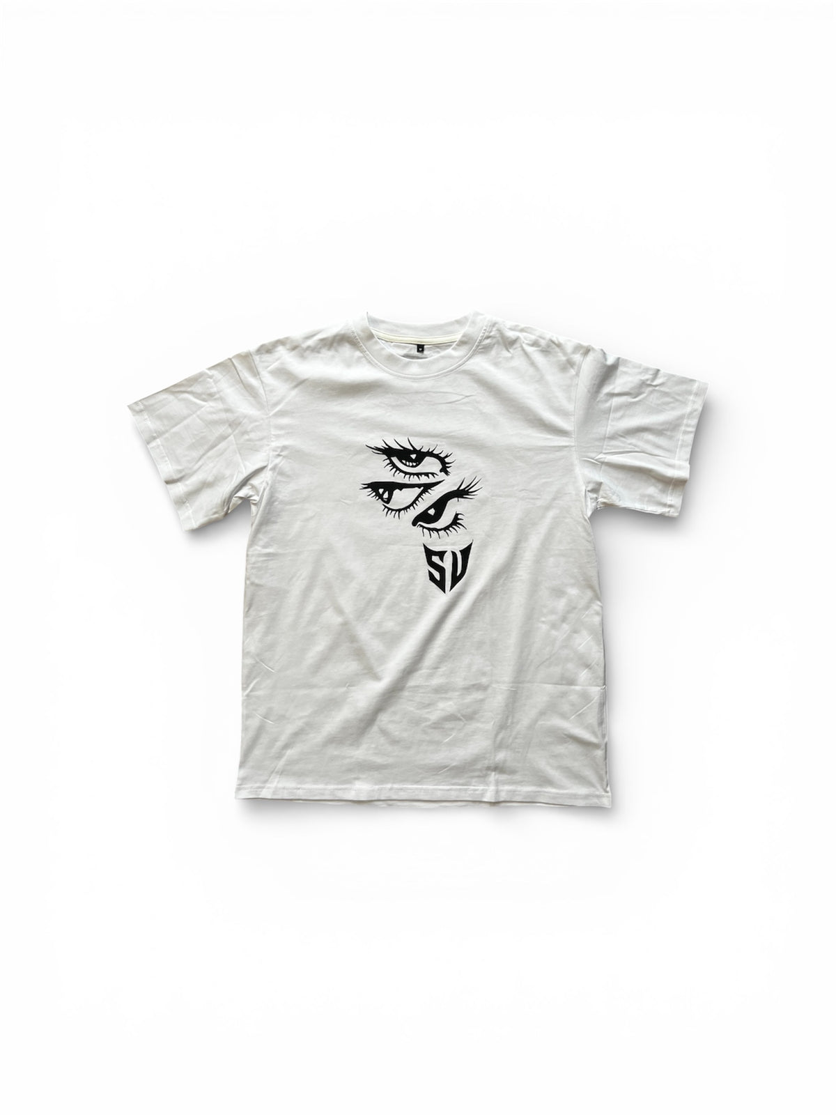 THREE EYE TEE - White x Black (PRE-ORDER)