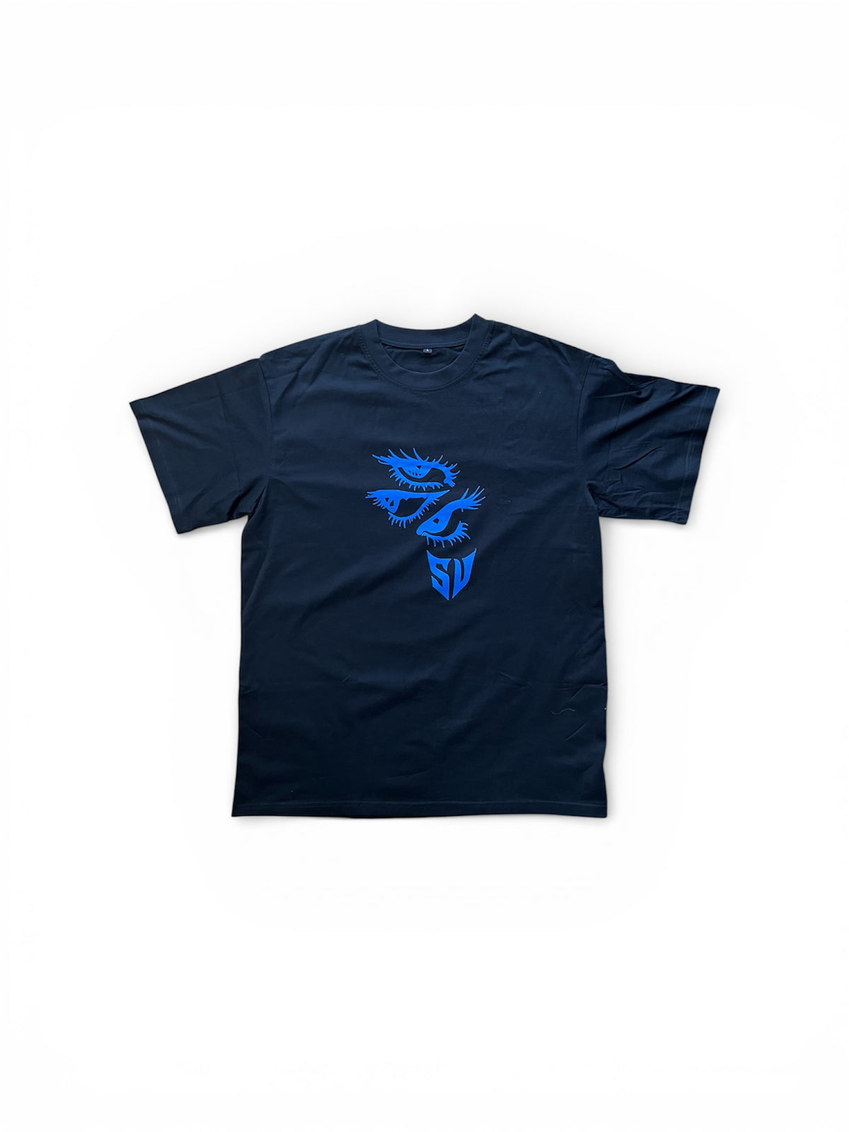 THREE EYE TEE - Black x Blue (PRE-ORDER)